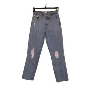 BDG Pax Straight Leg Jeans Blue‎ Light Wash Denim High Waist 28 x 32